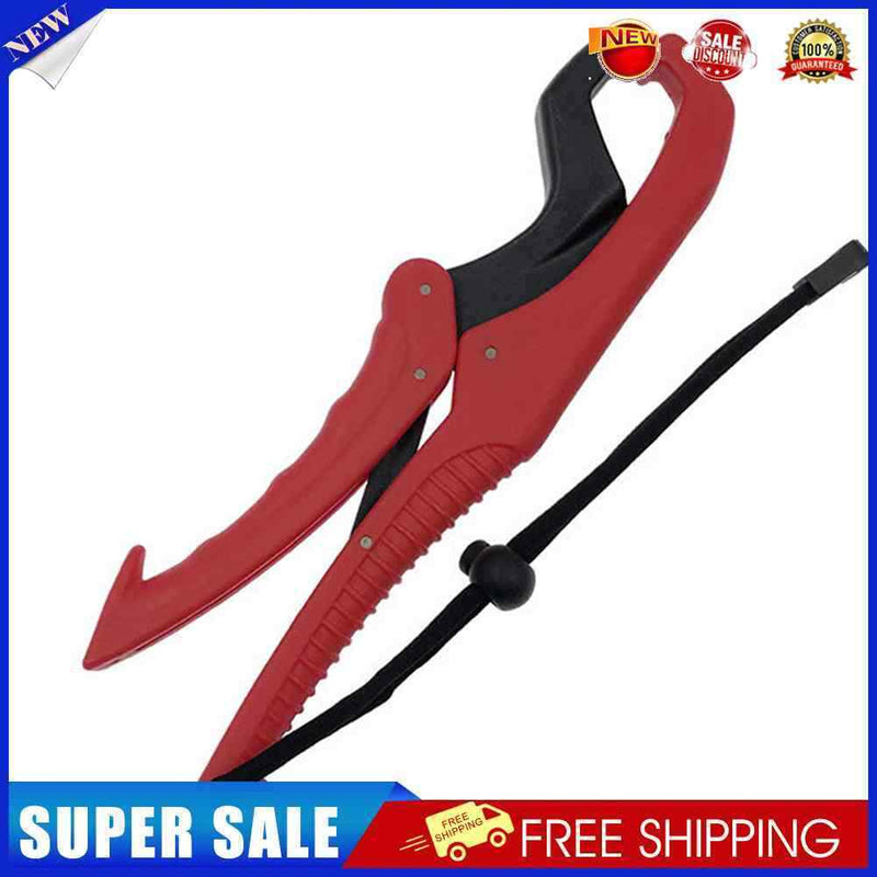 #A Plastic Fish Lip Grabber Plier Controller Tackle Holder Clamp Fishing Gripper