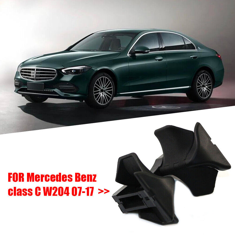 For Benz C Class W204 Center Console Water Cup Holder Insert Divider Black Newly