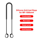 F1 Anti-Lost Wireless Earphone Cable Lanyard for Sony WF-1000xm4 (Black) Newly