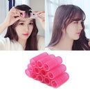 12pcs Self Grip Hair Rollers Hairdressing Home Use DIY Hair Curlers (24mm) Newly