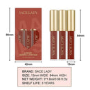 Lip Glaze Set Sample Combination Velvet Matte Waterproof Cup Non-stick O9T8
