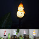 Christmas Landscape Snowman Solar Light Ground Light Fairy Lights Garden Lamp