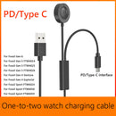 PD Type-C Charging Wire for Fossil Gen 6/Gen 5/Gen 4 Venture Smart Watch Charger