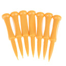 35pcs Golf Tees Plastic Castle Tee Height Control Step Down 68mm