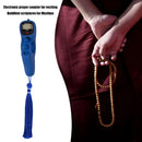 2038P LCD Digital Rosary Beads Tally Counter Tassel Decompression Tool (3) Newly