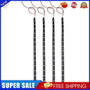 4pcs 30cm/11.8in 15LED Waterproof Flexible Car Truck Grill Light Strips (5)