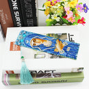 2x 5D DIY Diamond Painting Leather Bookmarks Goddess Cross Stitch Page Marker