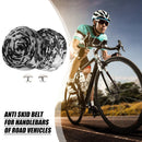 1 Pair Rubber Road Bike Handleable Tape Plugs Anti-Brief Bicycle Handle Bar Belt
