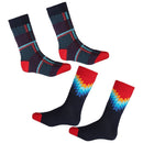 Casual Matching Colorful Casual Dress Combed Cotton Men's Socks Winter Socks