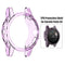 Anti-scratch TPU Transparent Skin Protector Frame for Garmin Fenix 5S Smartwatch