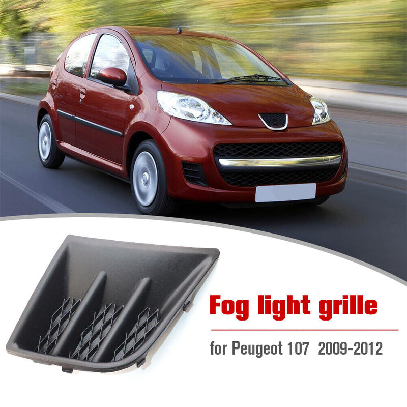 Car Vehicle Fog Lamp Grill Cover for Peugeot 107 09-12 Outdoor Frame Accessory