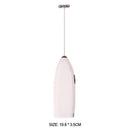 Electric Eggbeater Milk Drink Coffee Blender Egg Beater Stirrer (White)