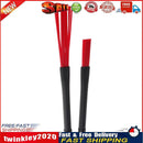 2pcs Retractable Jazz Drum Brushes Sticks Percussion Drumsticks (Red) Newly