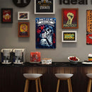 Retro Love Skeleton Couple Metal Painting for Bar Pub Tin Plaques Wall Sign