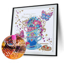 5D Plant Animal Mosaic Diamond Painting Partial Special Shape Drill Drawing