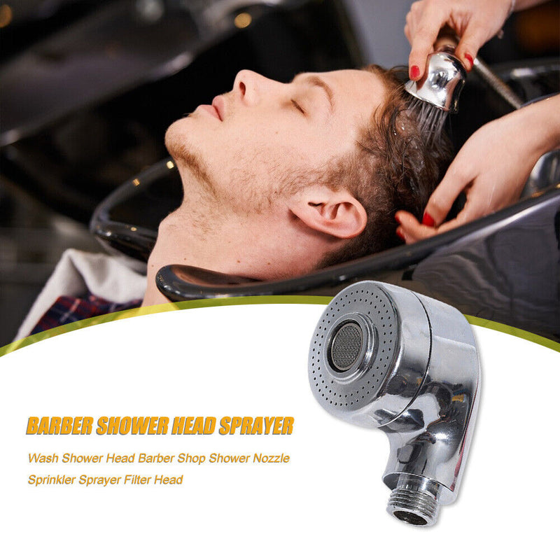 Wash Shower Head Barber Shower Nozzle Sprinkler Sprayer Filter Head (A) Newly