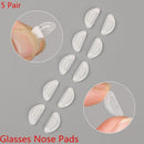 Pads Glasses Nose Pads  Spectacles Eyeglass Eyeglasses Accessories Silicone