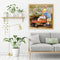 Frameless Oil Paint By Numbers Boy Car DIY Canvas Picture Craft for Home