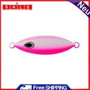 Fishing Jigging Lure Spoon 40g Metal Slow Jig Artificial Hard Bait Lead Tackle