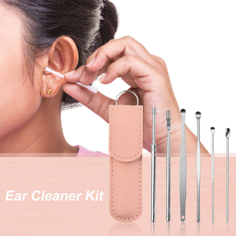 Multifunctional Anti-Itch Earwax Remover Ear Clean Tool Kit Gift for Adults