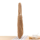 Womens Straw Beach Shoulder Bags Female Summer Vacation Shopper Retro Handbags