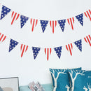 Party Pennant Banners Platinum Jubilee Flag American Independence Day Bunting