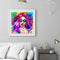 Drill Painting DIY Round 5D Diamond Mosaic Kit Heart Fashion Woman Full Picture
