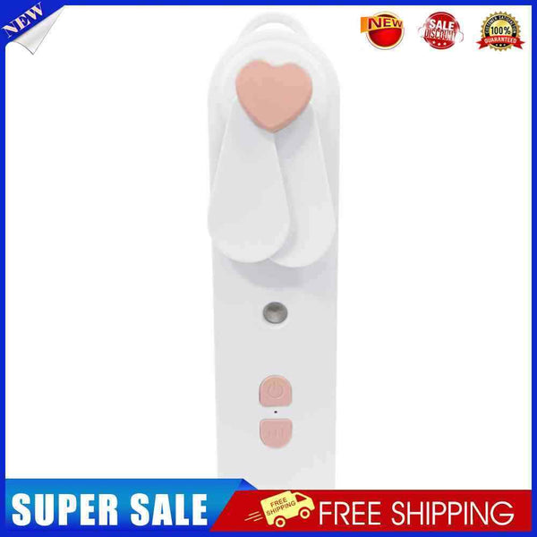 #A 2 in 1 Handheld Mist Fan USB Rechargeable Air Conditioner Humidifier for Outd