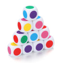 For TRPG DND Iidescent Glitter 16mm Game Accessory Dices Dice Set Six Sided