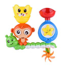 Bath Toys For Kids Waterfall Bathtub Showers Bathing Suction Cup Monkey Toys