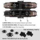 Mountain Bicycle Chain Scrubber Cleaner for Road Bike Chain Brushes Box Newly