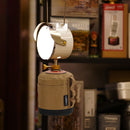 Gas Canister Cover Gas Tank Holder Storage Bag for Camping (Khaki L) Newly