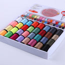 100pcs Assorted Thread Set Sewing Machine Spool Bobbin Embroidery Accessories