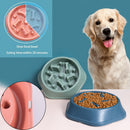 Interactive Rotary Puppy Dishes Dog Food Bowls Water Drinking Pet Slow Feeder