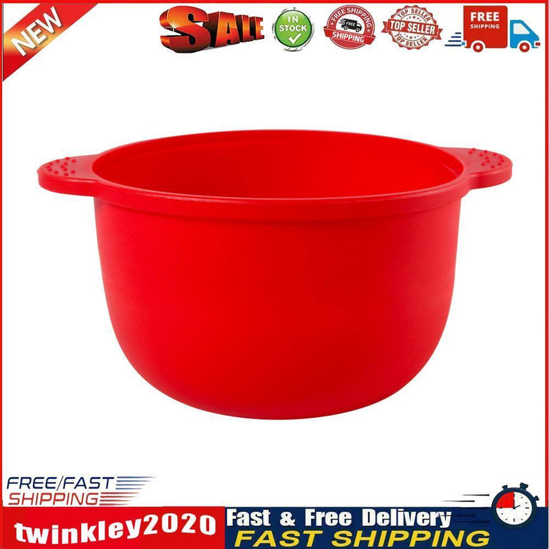 400ml Silicone Wax Warmer Bowl Hair Remove Waxing Heat-resisting Pot (Red) Newly