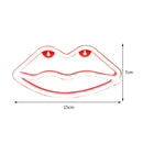 Lips Shaped Neon Lights Battery USB Dual Purpose Modeling Nightlight (Red) Newly