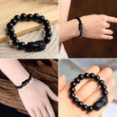 Fashion Jewelry Wealth Attract Black Pi Xiu Bracelet Glass 10MM Good Luck