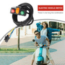 3 in 1 Scooter Handleable Controller Switch E-Bike Light Horn Turn Signal Button