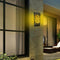 66LED Flame Light Solar Lights Outdoor Wall Lamp Fixture Outdoor Water S1P7
