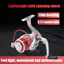 Aluminum Alloy 5.2 1 Ratio Fishing Wheel 13BB Bearing Spool Reels (DS2000) Newly
