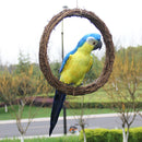 35cm Rattan Ring Artificial Flowers Dried Plants Garland DIY Floral Wreath Newly