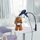 Holder 360 Degree Hair Dryer Bracket Hands-Free Pet Grooming Shelf Rotatable