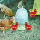 2x automatic bird barn, poultry, chicken drinks, water drinking cup, poultry