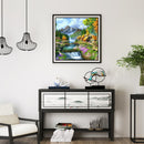 5D DIY Full Drill Diamond Painting House Rhinestone Mosaic Craft (B2243) Newly