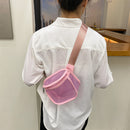 Chest Bag Women PVC Transparent Bum Fanny Packs Phone Pouch Travel Sport Purse