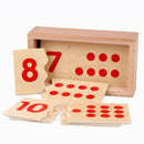 For Kids Early Learning Wooden Mathematical Puzzle Maths Material Number 1-10