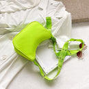 Casual Nylon Women Messenger Bags Fashion Solid Color Female Shoulder Handbag