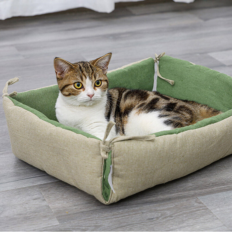 Cozy Cat Bed Warm Sleeping Hammock Cushion Kitten House Soft Puppy Sofa Mats
