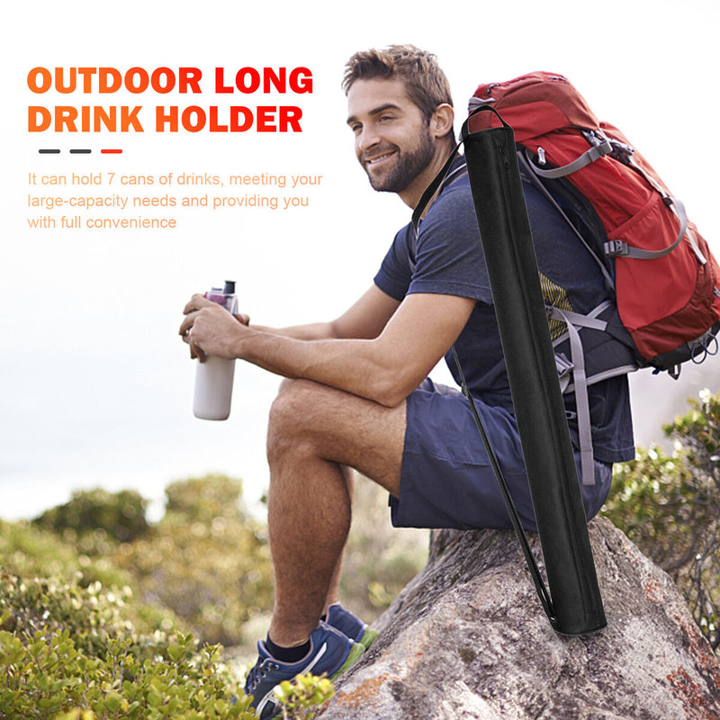 Golf Cooler Bag - Cooler Sleeve Beer Sling for Cans Insulated Golf Beverage