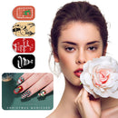 Durable Christmas Nail Stamping Plates Stainless Steel Manicure Tip Art Tool